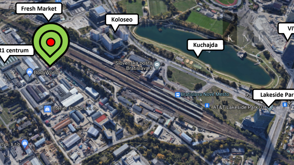 Sale of commercial area near R1 CENTER in Bratislava