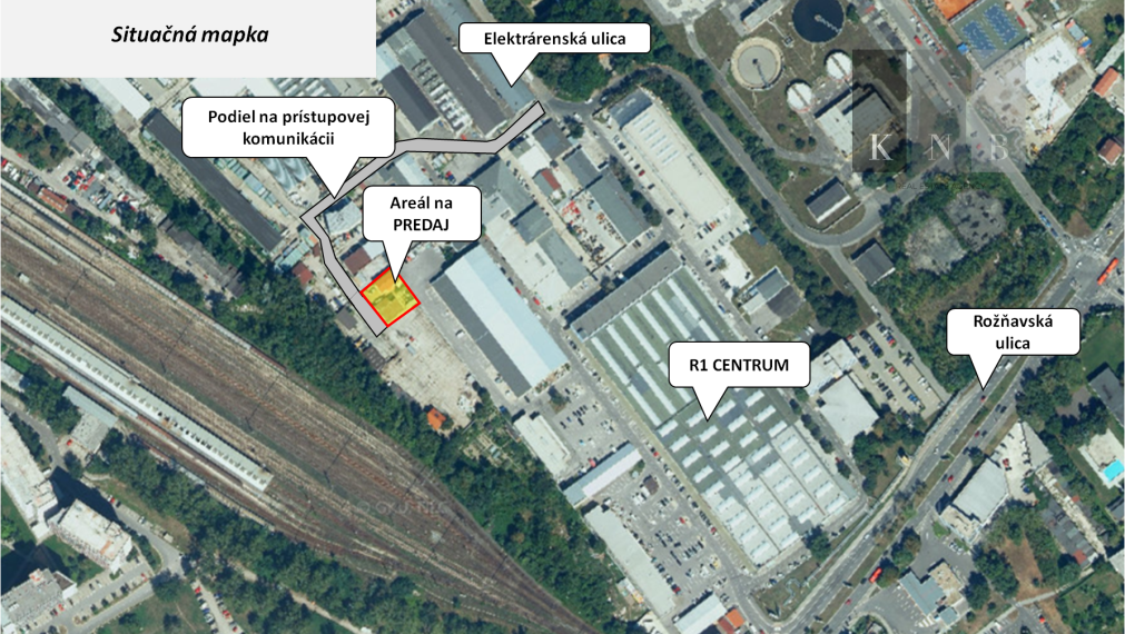 Sale of commercial area near R1 CENTER in Bratislava