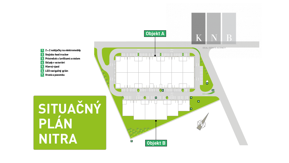 Prenájom priestoru Obchod, Sklad, Kancelária pod jednou strechou 470 m² s tepelnými čerpadlami v meste Nitra