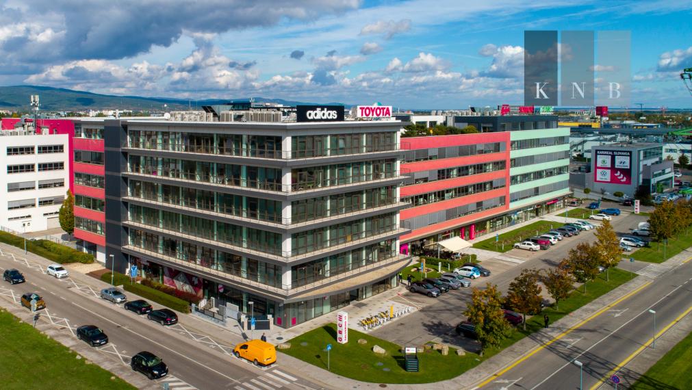 Modern office space for rent on Galvaniho Street in the city of Bratislava