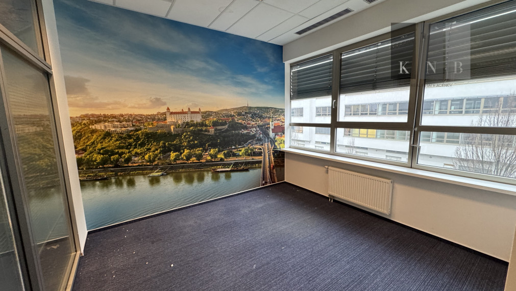 Prenájom kancelárskeho priestoru 225 m² na ulici Galvaniho v meste Bratislave