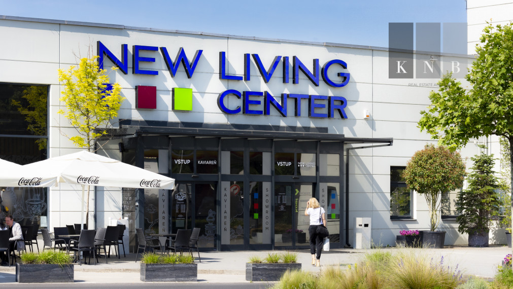 Prenájom showroomu 213 m² v obchodnom centre NEW LIVING CENTER v meste Bratislava