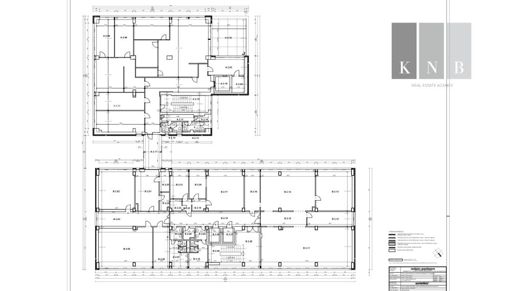 Prenájom samostatného kancelárskeho traktu 243 m² na Vajnorskej ulici v meste Bratislava
