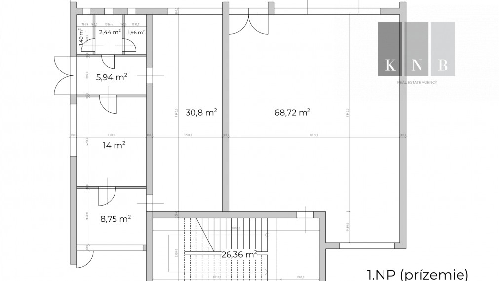 Property for sale 332,5 m² for commercial use in Bratislava, Vrakuňa district