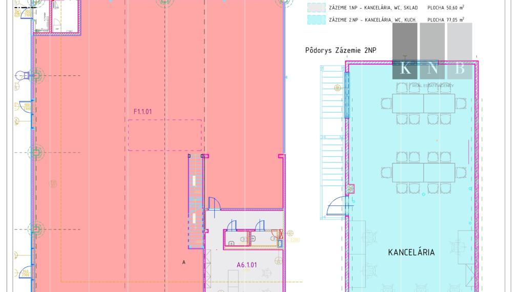 Corner retail & storage unit 421 m² with office space 127 m² for rent in the Bratislava Bory area