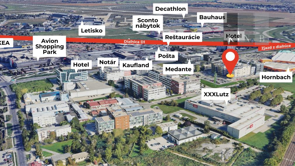 Prenájom prízemného obchodného priestoru 69 m² vo frekventovanej lokalite mesta Bratislava