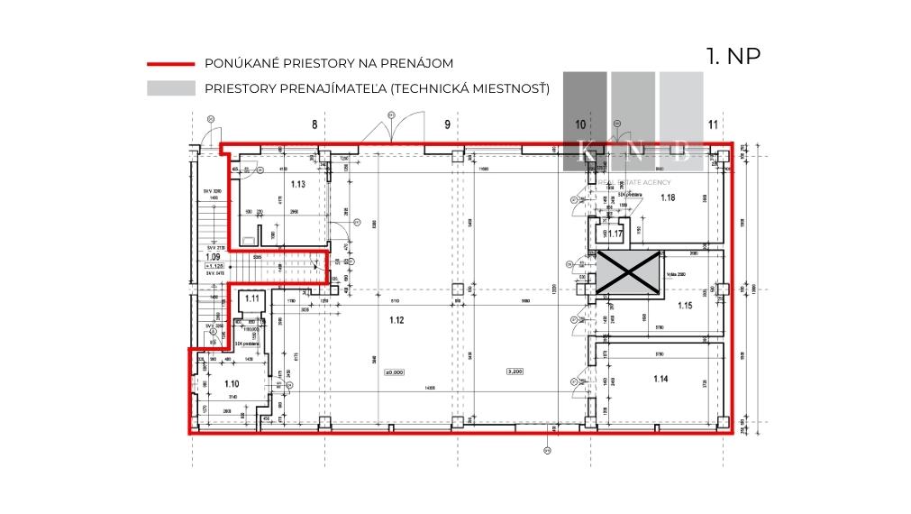 Prenájom výrobno-skladového priestoru 246 m² priamo na Vajnorskej ulici v meste Bratislava