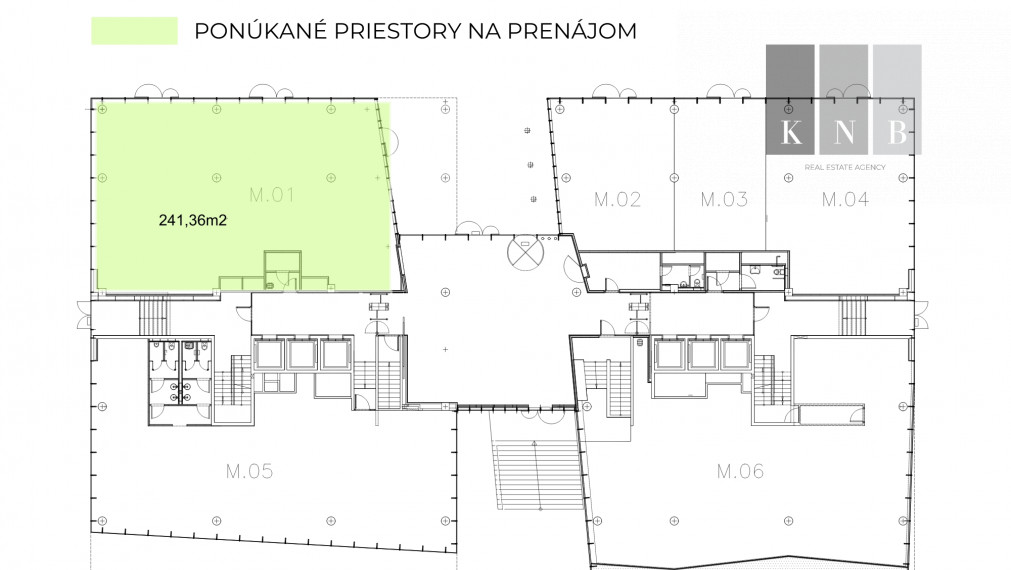 Prenájom rožného prízemného obchodného priestoru 241 m² na prémiovej adrese v meste Bratislava