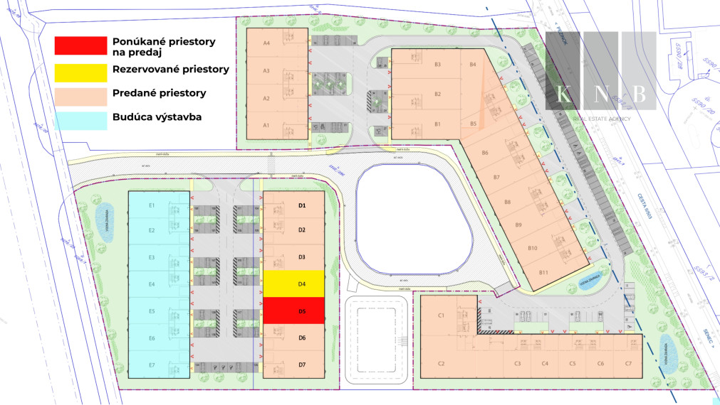 Predaj novopostaveného obchodného skladu 300 m² pri diaľnici D1 SENEC