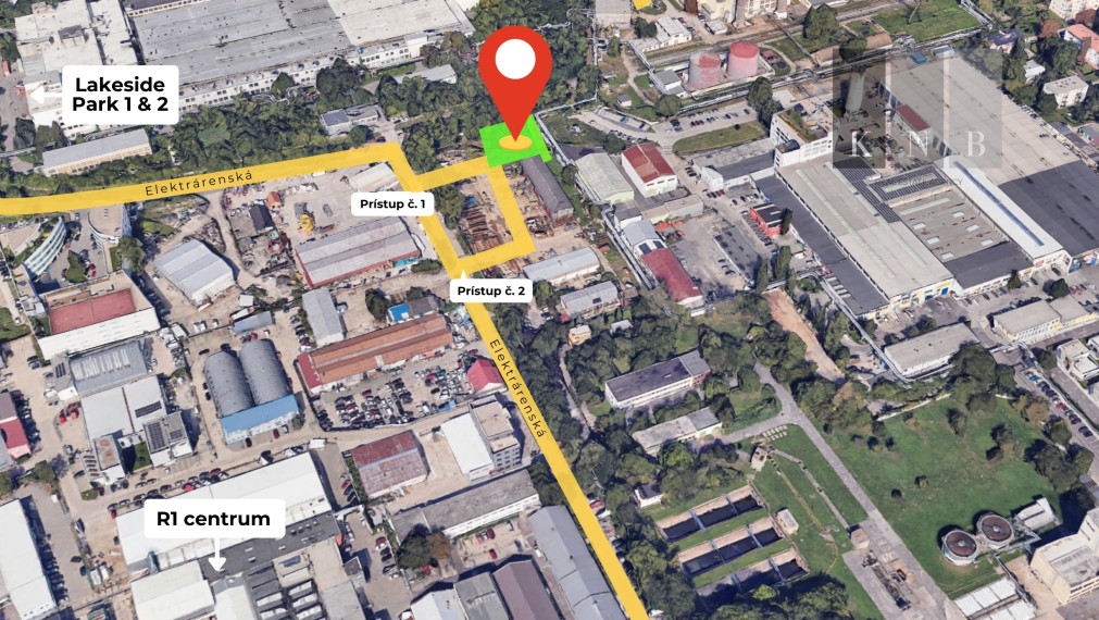 Stavebný pozemok 1613 m² na predaj na ulici Elektrárenská v meste Bratislava