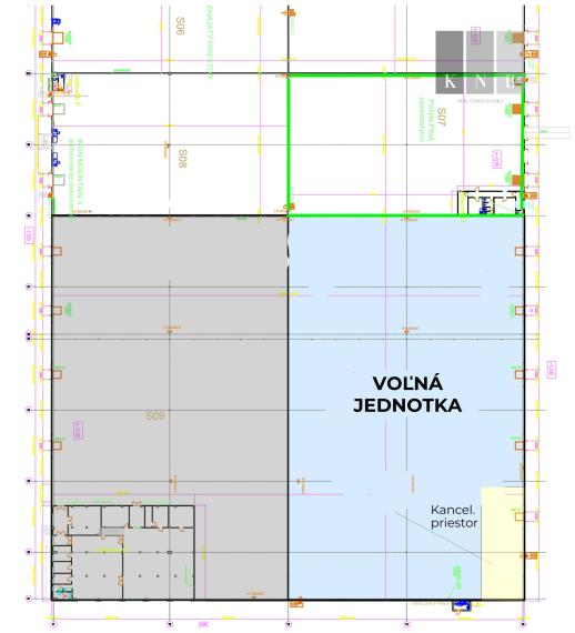 Prenájom skladových priestorov od 1750 m² vrátane kancelárií v meste Bratislava