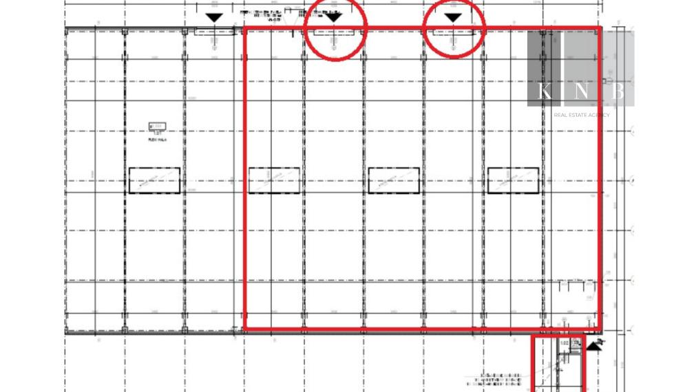 Prenájom skladového priestoru 1640 m² s kanceláriou v meste Bratislava - Rača