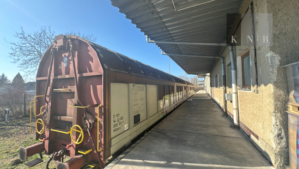 Predaj logistického areálu colného skladu 23 400 m² s koľajovou prípojkou v blízkosti prekladiska Čierna nad Tisou