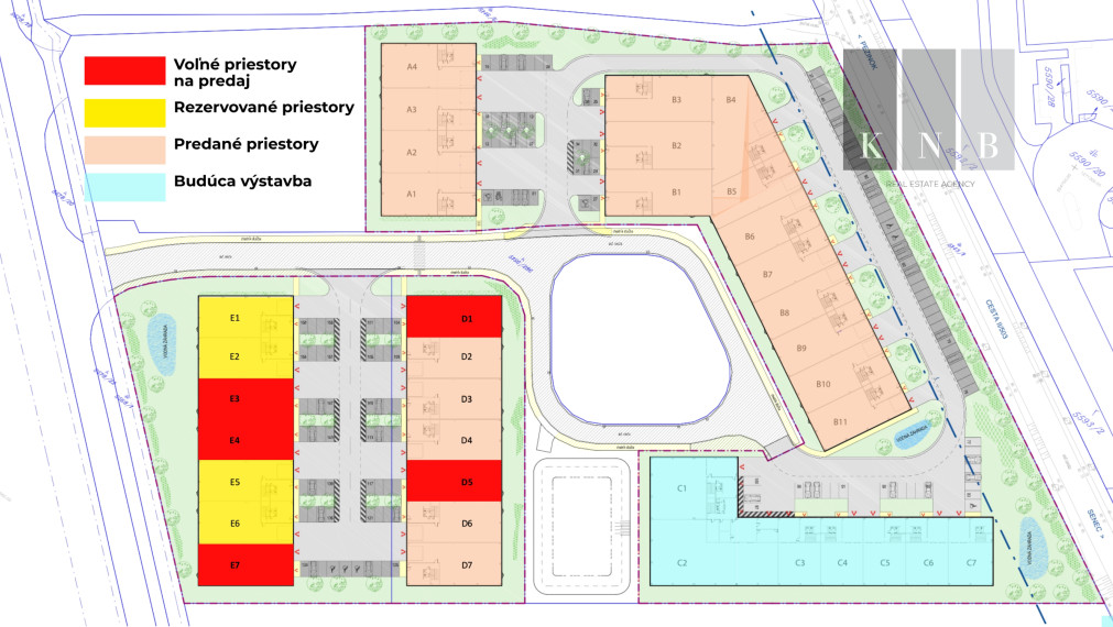 Predaj novopostaveného obchodného skladu 300 m² pri diaľnici D1 SENEC