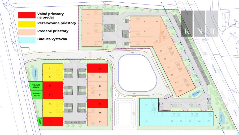 Predaj úplne nových obchodných skladov od 300 m² pri diaľnici D1 SENEC