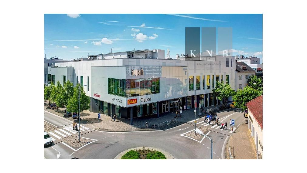 Self-contained commercial unit for rent from 335 m² in the Aupark retail center in Piešťany
