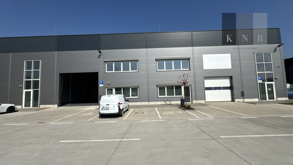 Production and warehouse space for rent 809 m² + offices 161 m² in the Bratislava – Bory area