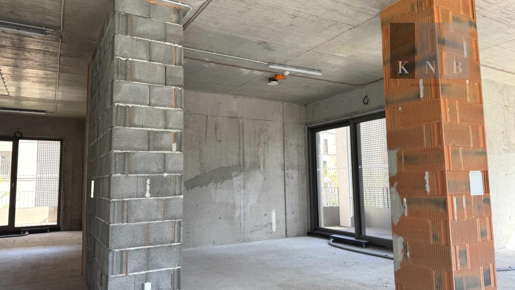 Predaj samostatného kancelárskeho priestoru 172,9 m² v úplne novej rezidenčnej budove na Račianskej ulici v meste Bratislava