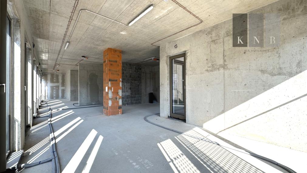 Predaj samostatného kancelárskeho priestoru 172,9 m² v úplne novej rezidenčnej budove na Račianskej ulici v meste Bratislava
