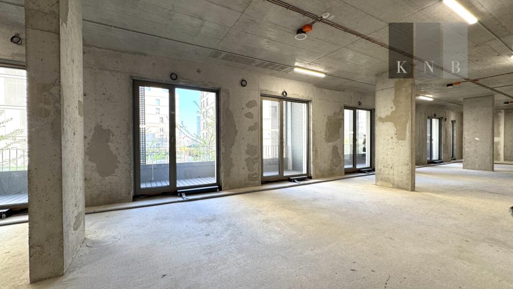 Predaj samostatného kancelárskeho priestoru 174,3 m² v úplne novej rezidenčnej budove na Račianskej ulici v meste Bratislava