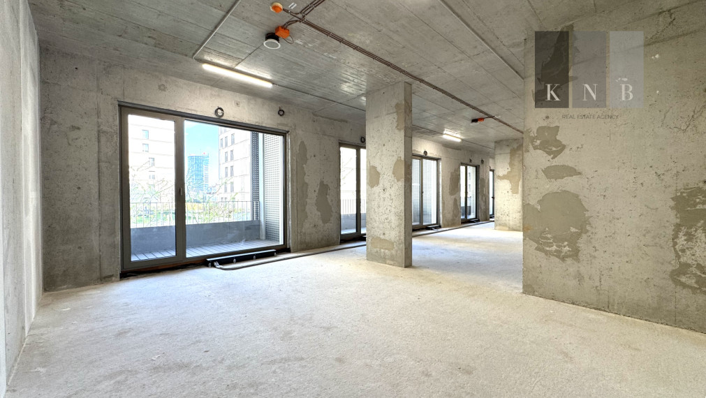 Predaj samostatného kancelárskeho priestoru 174,3 m² v úplne novej rezidenčnej budove na Račianskej ulici v meste Bratislava
