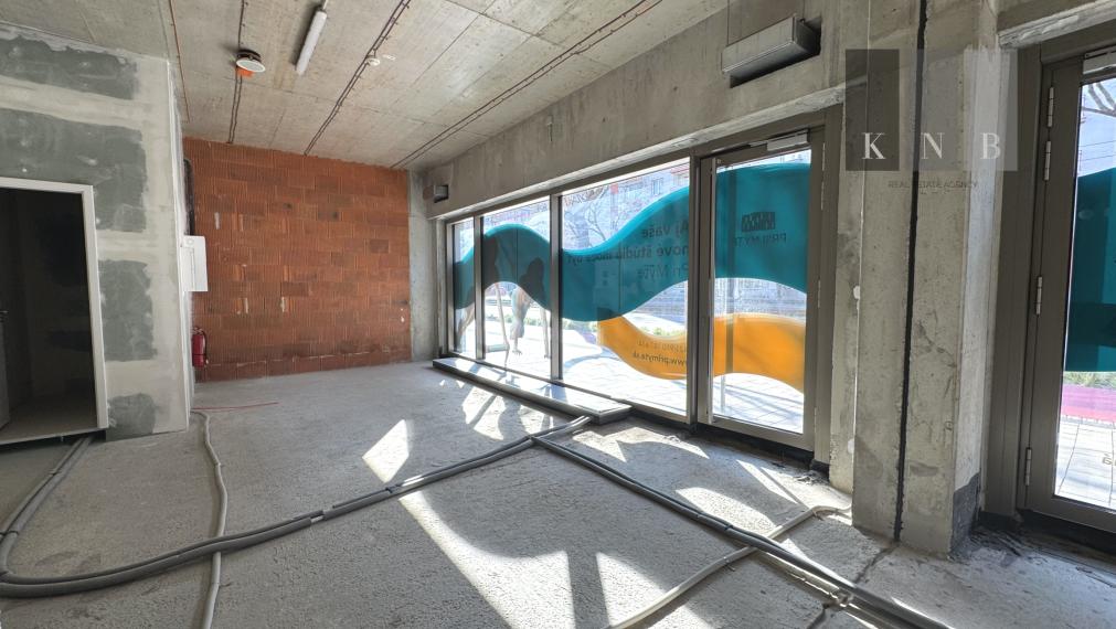 Predaj prízemného obchodného priestoru 62,79 m² v úplne novej rezidenčnej budove na Račianskej ulici v meste Bratislava