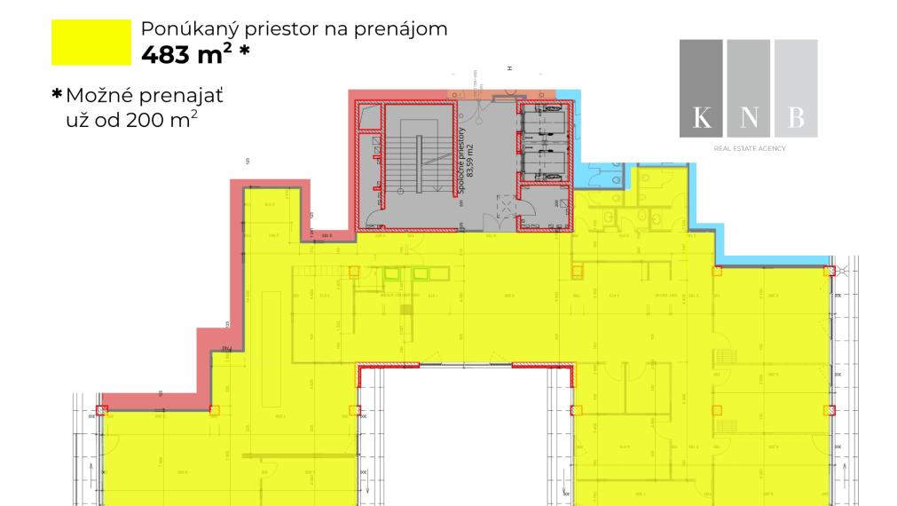 Prenájom samostatného kancelárskeho priestoru od 200 m² v GBC I v meste Bratislava