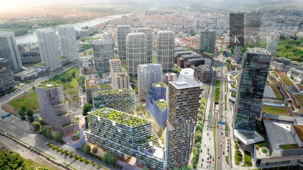 Prenájom obchodných priestorov od 50 m² do 240 m² priamo v modernom centre mesta Bratislava