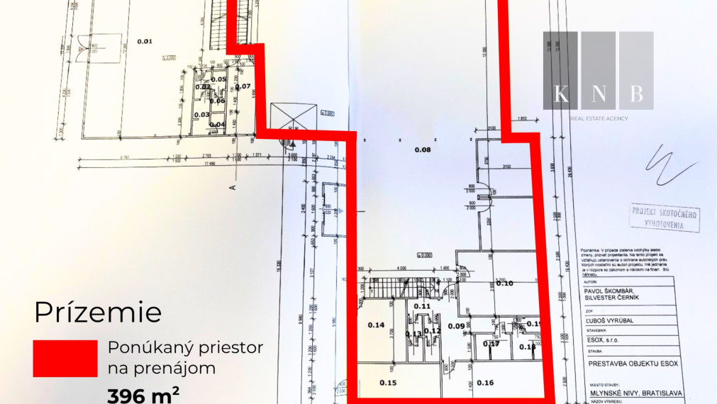 Prenájom 2-podlažného obchodno-skladového priestoru 672 m² na Bajkalskej ulici v meste Bratislava