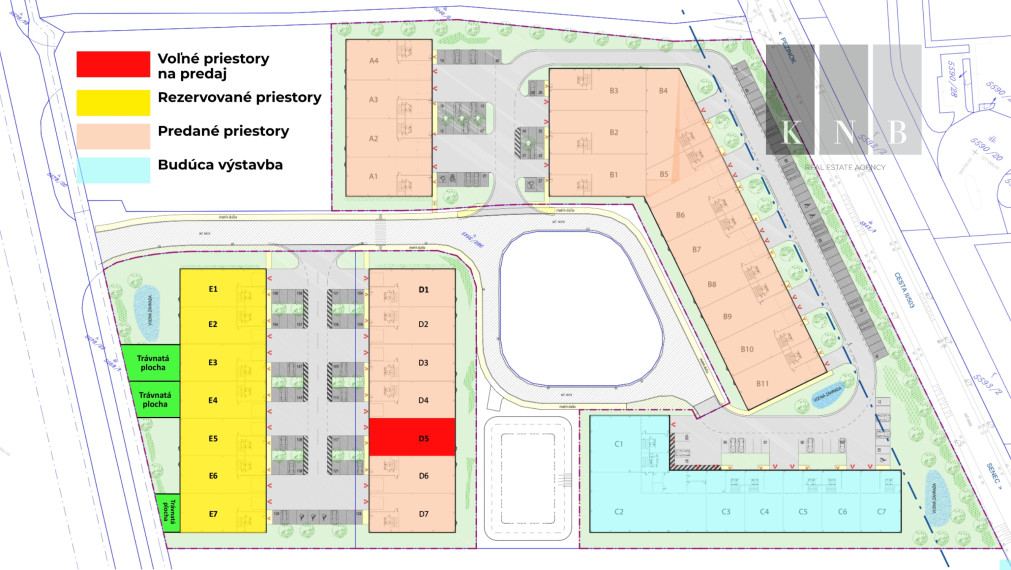 Predaj novopostaveného obchodného skladu 300 m² pri diaľnici D1 SENEC