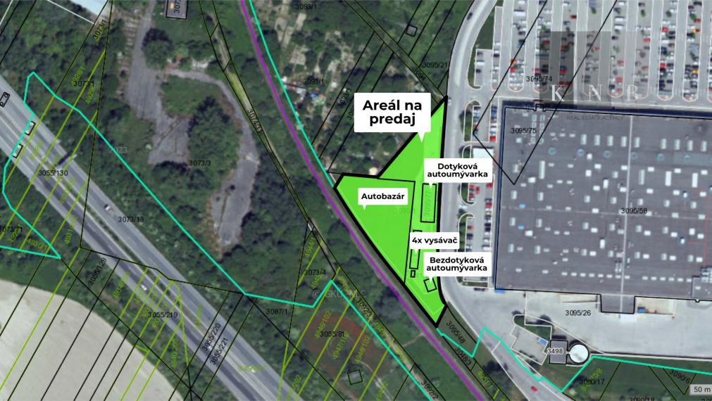 Predaj areálu autocentra 4572 m² na ulici Panónska cesta v meste Bratislava