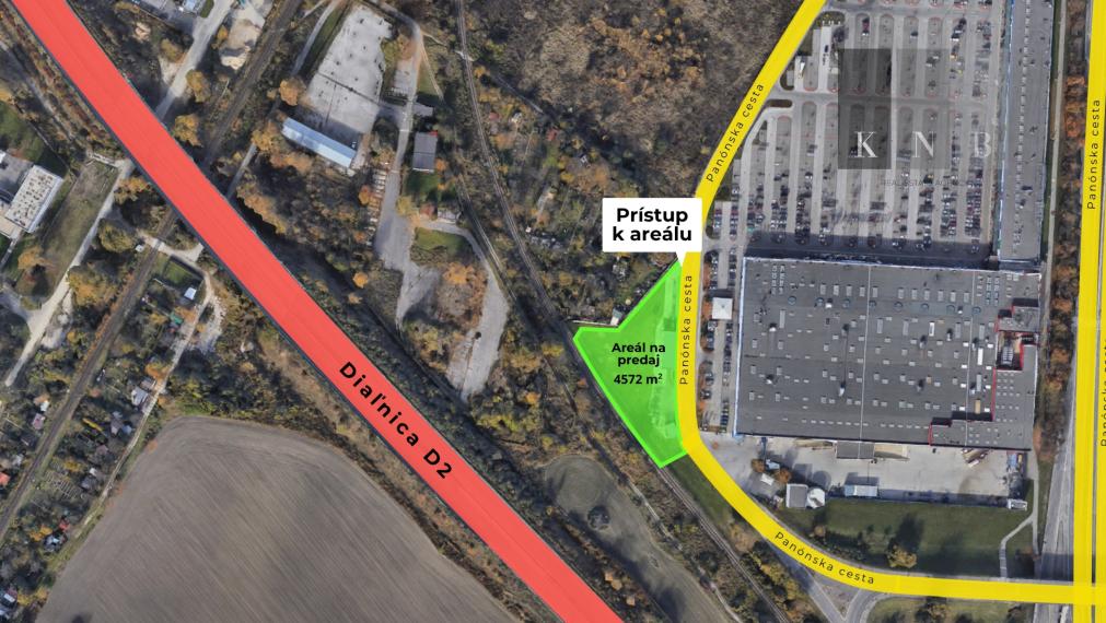 Predaj areálu autocentra 4572 m² na ulici Panónska cesta v meste Bratislava