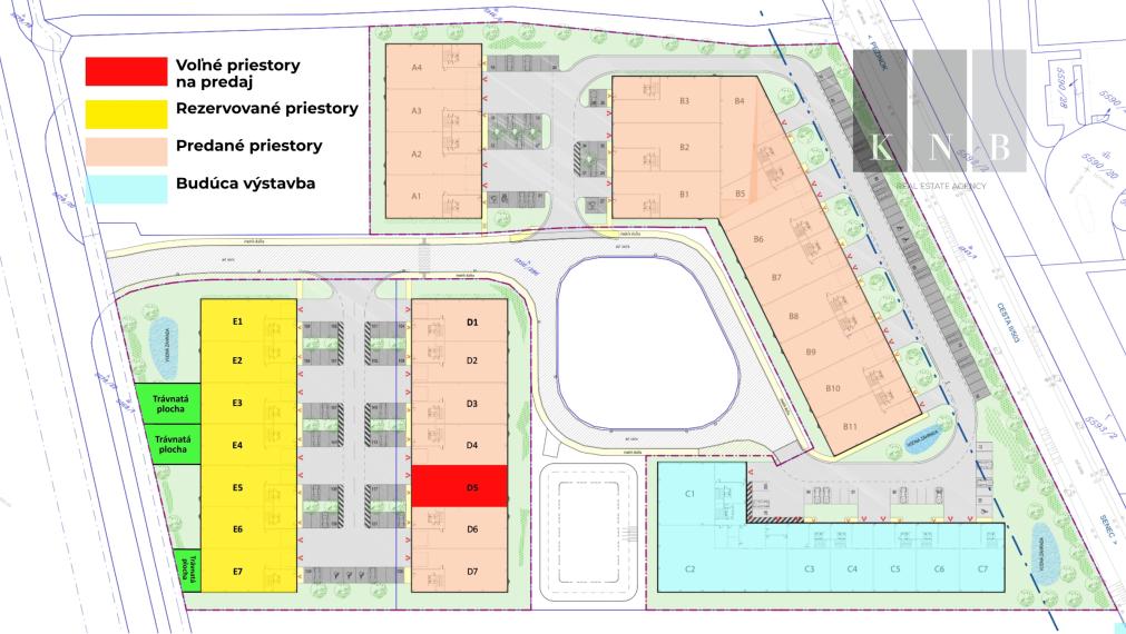 Hala na mieru a podľa požiadaviek nájomcu – obchod / sklad / kancelária od 650 m² v meste Senec