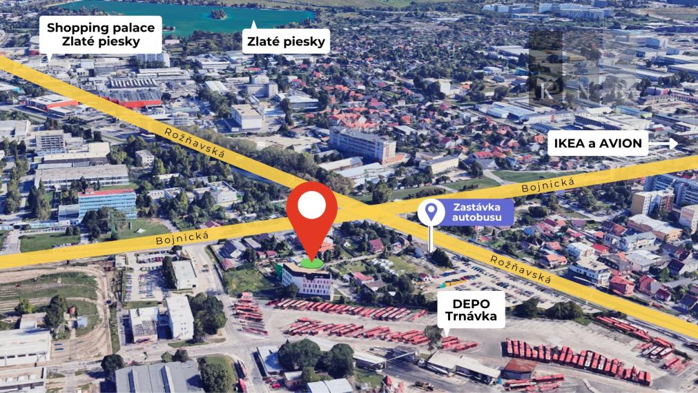 Prenájom moderného obchodného priestoru 98 m² pri Rožňavskej ulici – Bratislava, Nové Mesto