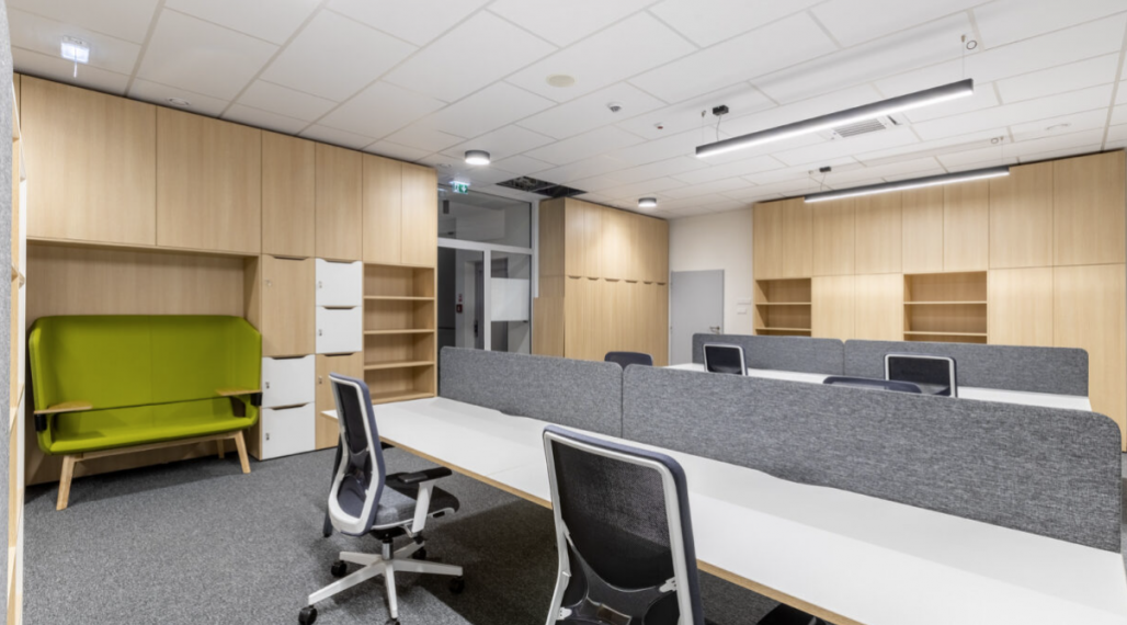 New, fully furnished office for rent right next to the airport runway in the city of Bratislava