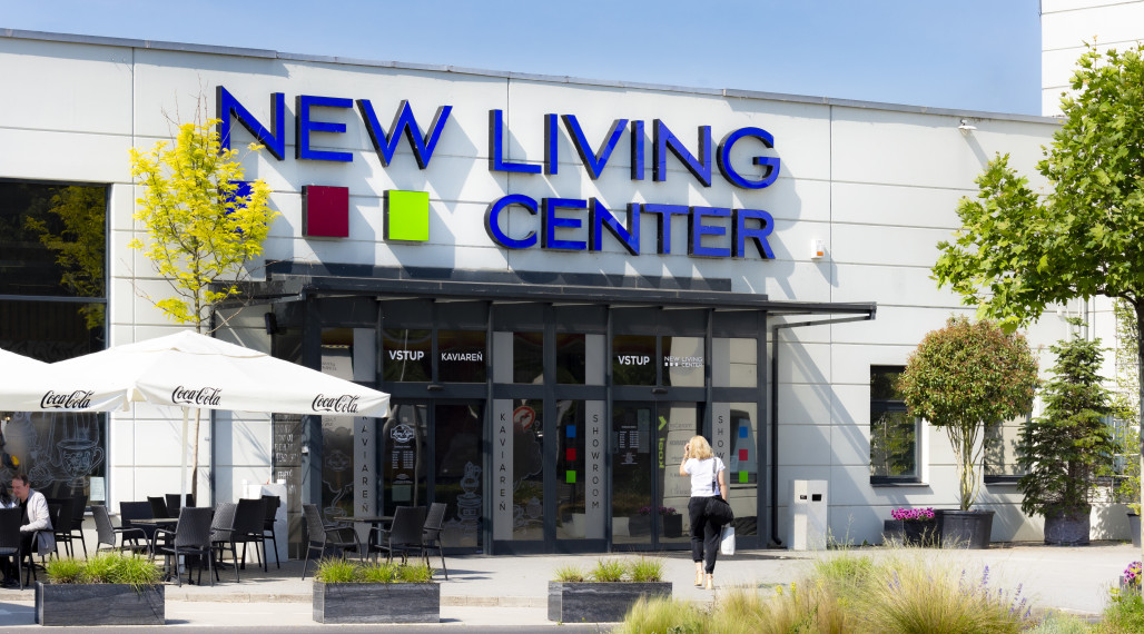 Prenájom showroomu 213 m² v obchodnom centre NEW LIVING CENTER v meste Bratislava