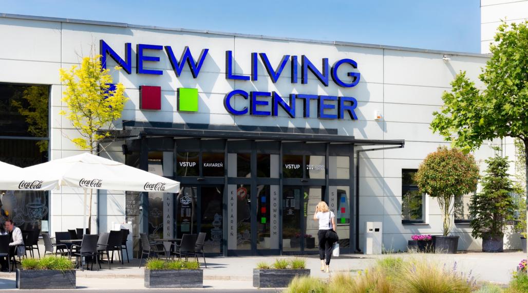 Prenájom showroomu 213 m² v obchodnom centre NEW LIVING CENTER – Rožňavská, Bratislava