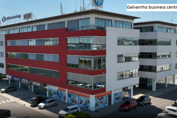 Prenájom kancelárskeho priestoru 380m² na ulici Galvaniho v meste Bratislava