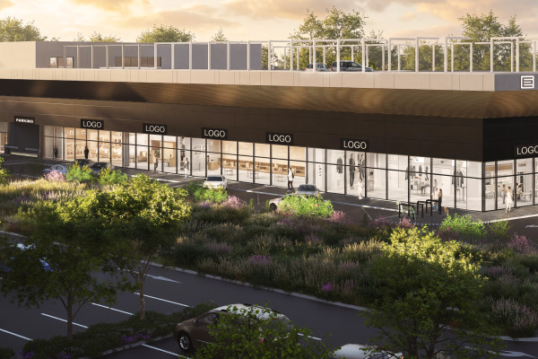 Prenájom obchodných priestorov od 100 m² v úplne novom obchodnom centre v meste Trnava